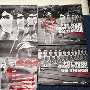 Oakley Golf Poster featuring Bubba Watson